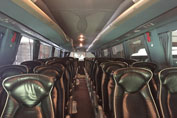 Flota de autobuses de alquiler