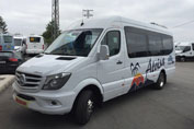 Flota de microbuses de alquiler