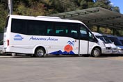 Flota de microbuses de alquiler