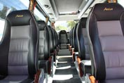 Flota de microbuses de alquiler