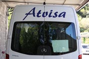 Flota de microbuses de alquiler