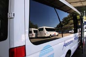 Flota de microbuses de alquiler