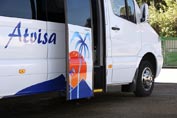 Flota de microbuses de alquiler